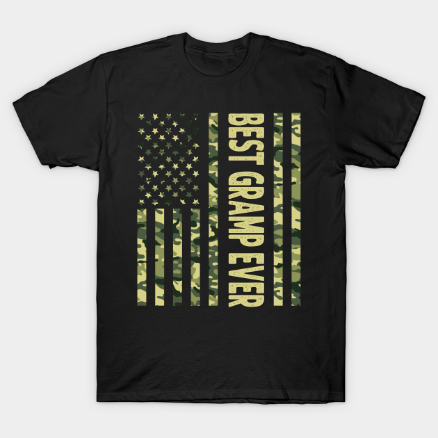 Best Gramp Ever US American Flag Funny Grandpa Father's Day - Gramp ...
